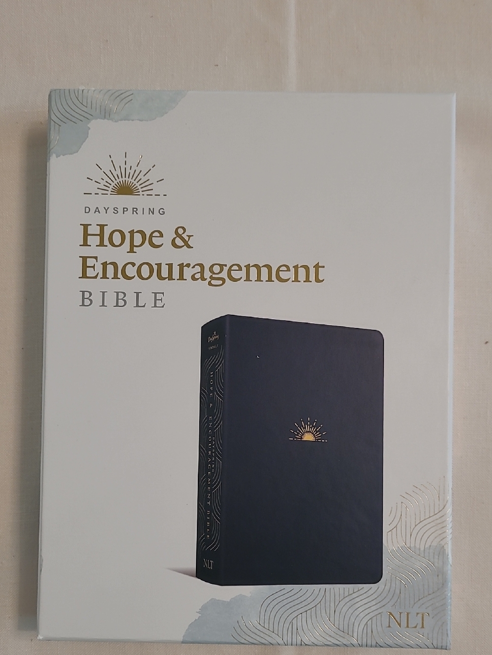 Dayspring Hope & Encouragement Bible - Navy